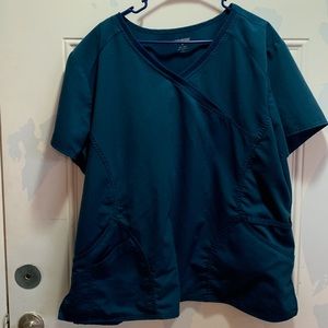 Plus size Scrubstar scrubs set